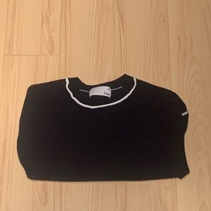 Aritzia Sweaters - Wilfred free navy blue/white sweater Aritzia Sweaters - Wilfred free navy blue/white sweater